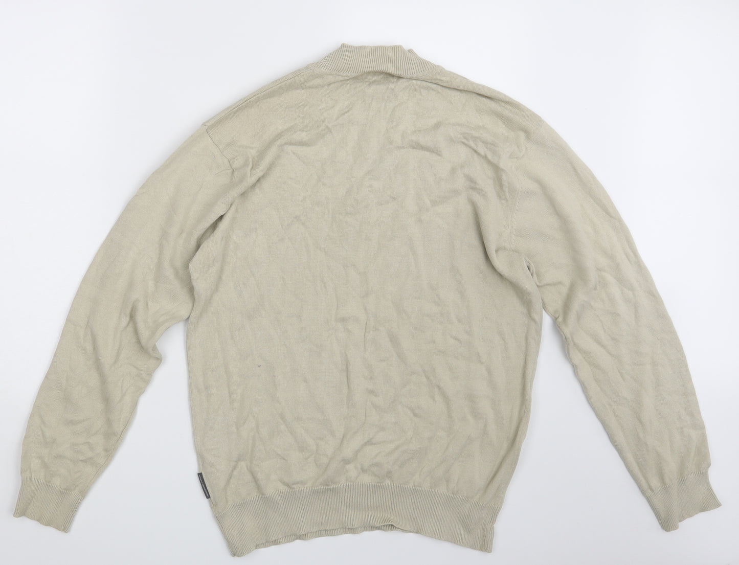 French Connection Mens Beige   Pullover Jumper Size L