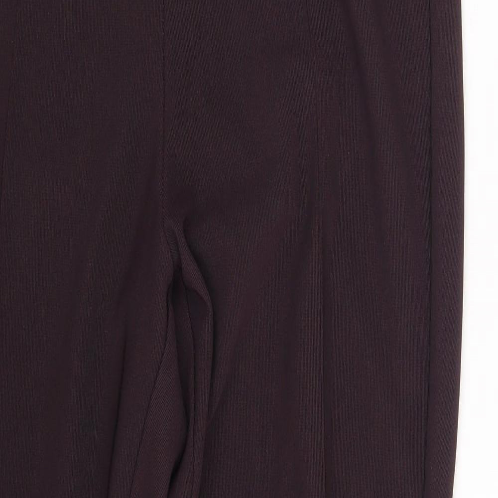 Anamor Womens Purple   Jegging Leggings Size 14 L20 in