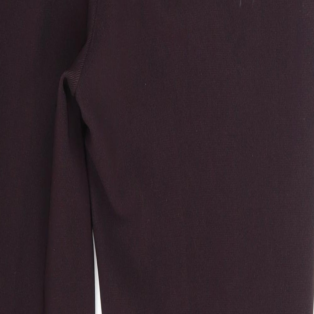 Anamor Womens Purple   Jegging Leggings Size 14 L20 in