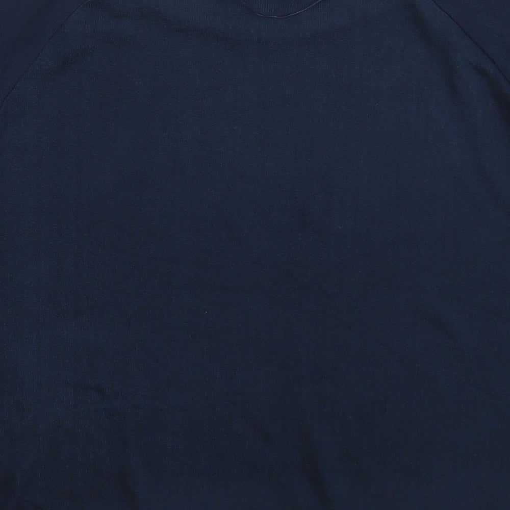 Love To Lounge Womens Blue Floral  Pullover Jumper Size 10