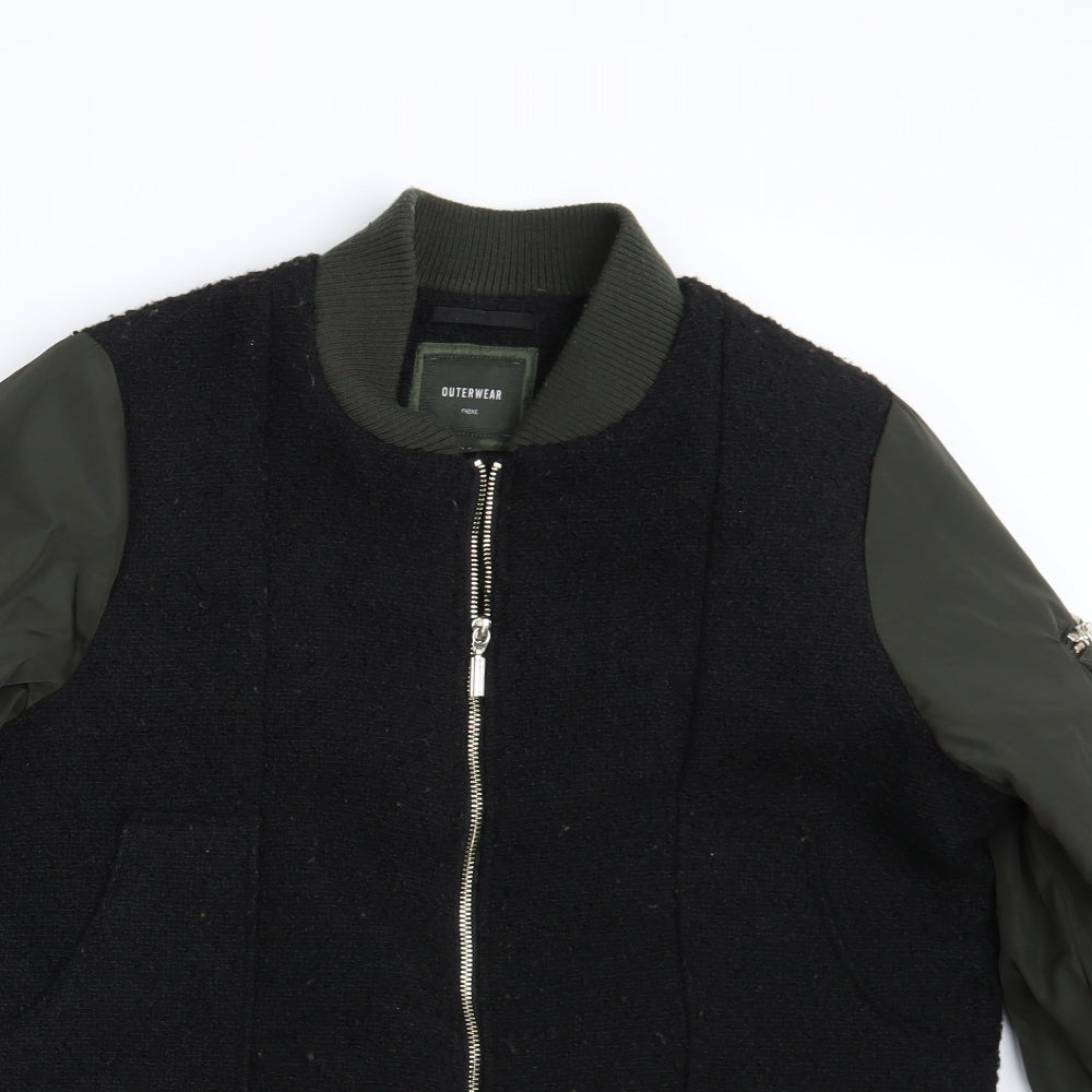 NEXT Womens Black   Jacket Coat Size 14