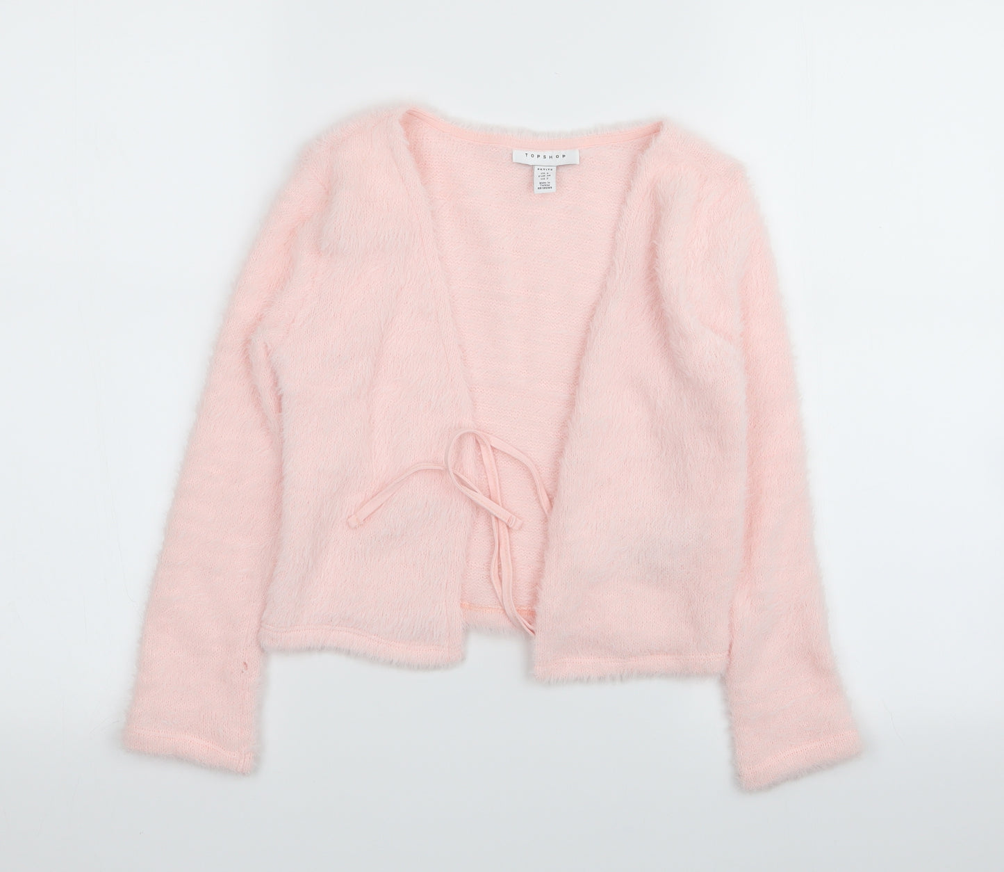 Topshop Womens Pink   Cardigan Jumper Size 6