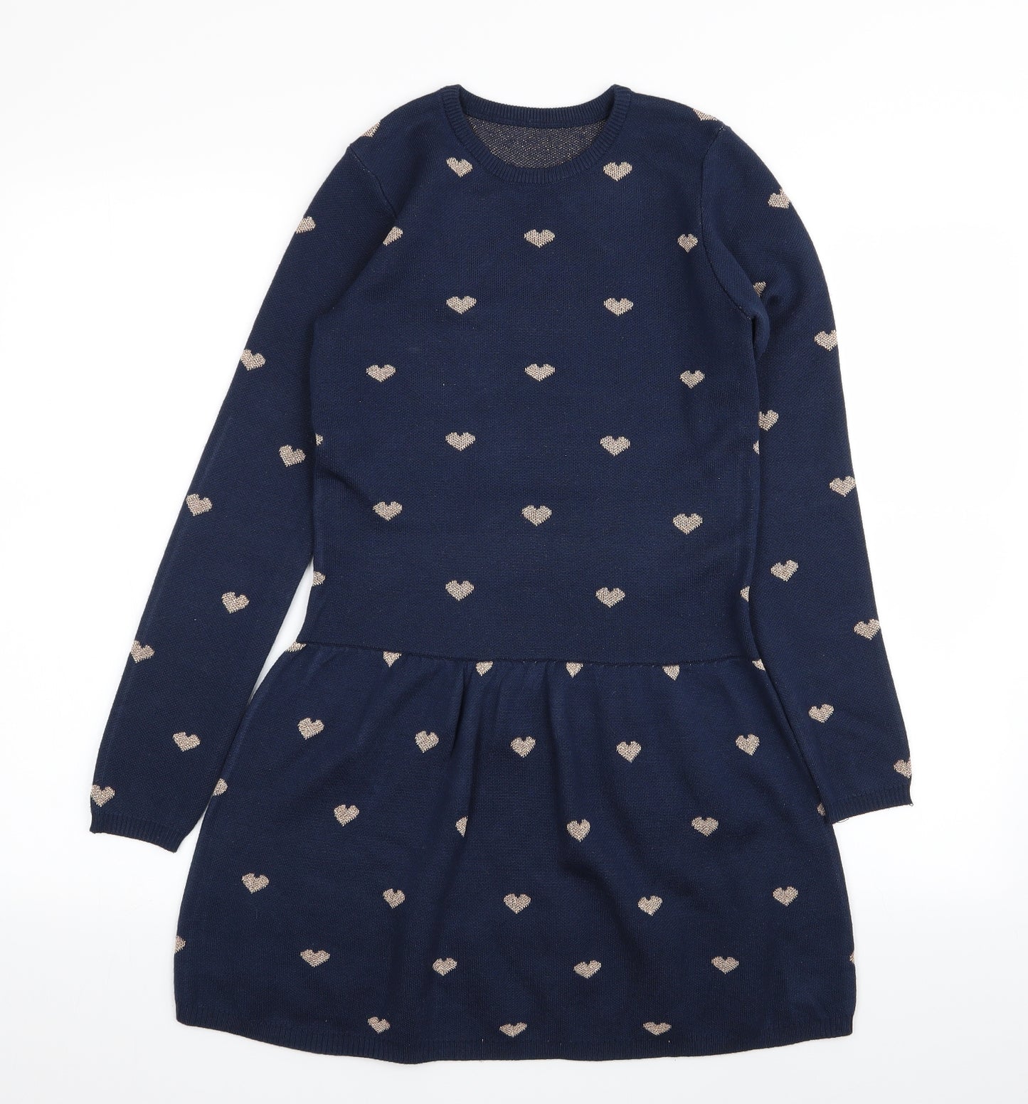 Nutmeg Girls Blue   Fit & Flare  Size 12-13 Years