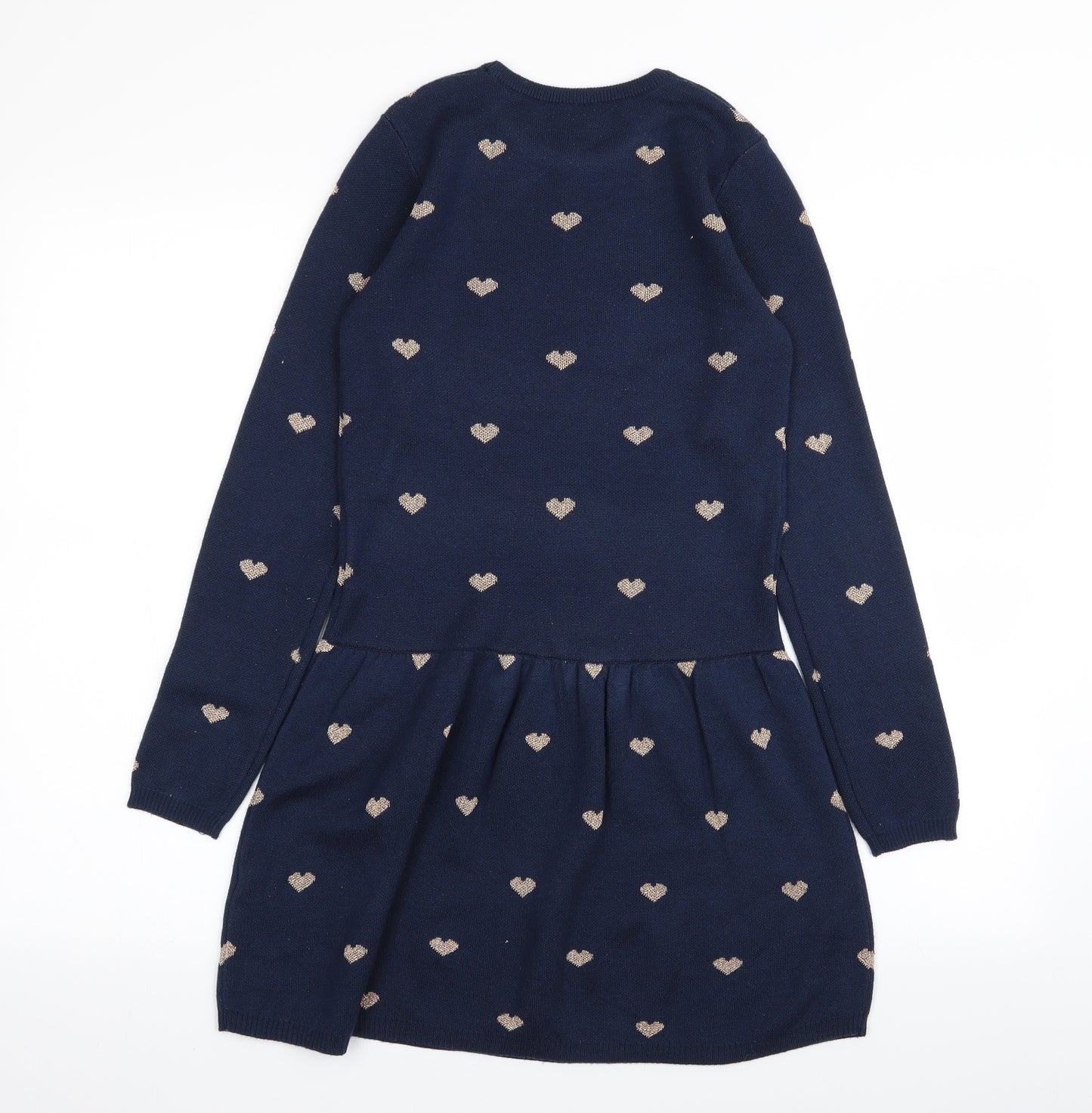 Nutmeg Girls Blue   Fit & Flare  Size 12-13 Years