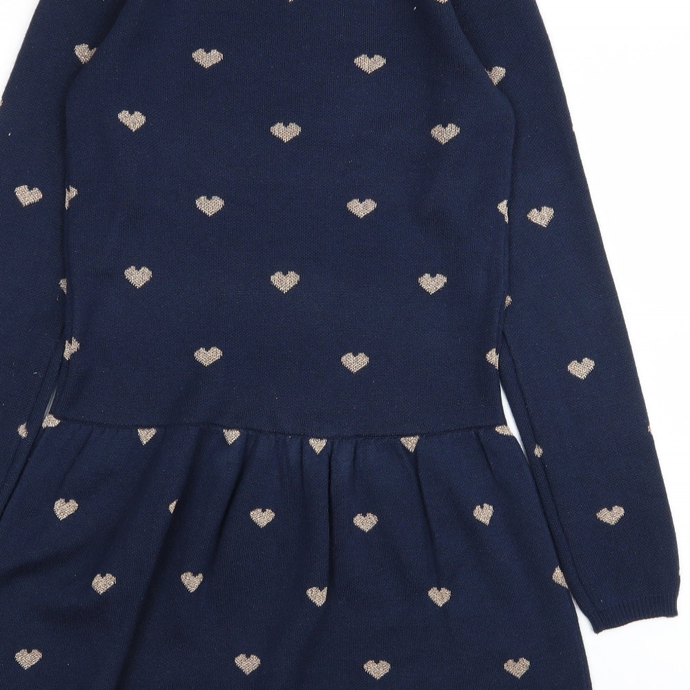 Nutmeg Girls Blue   Fit & Flare  Size 12-13 Years