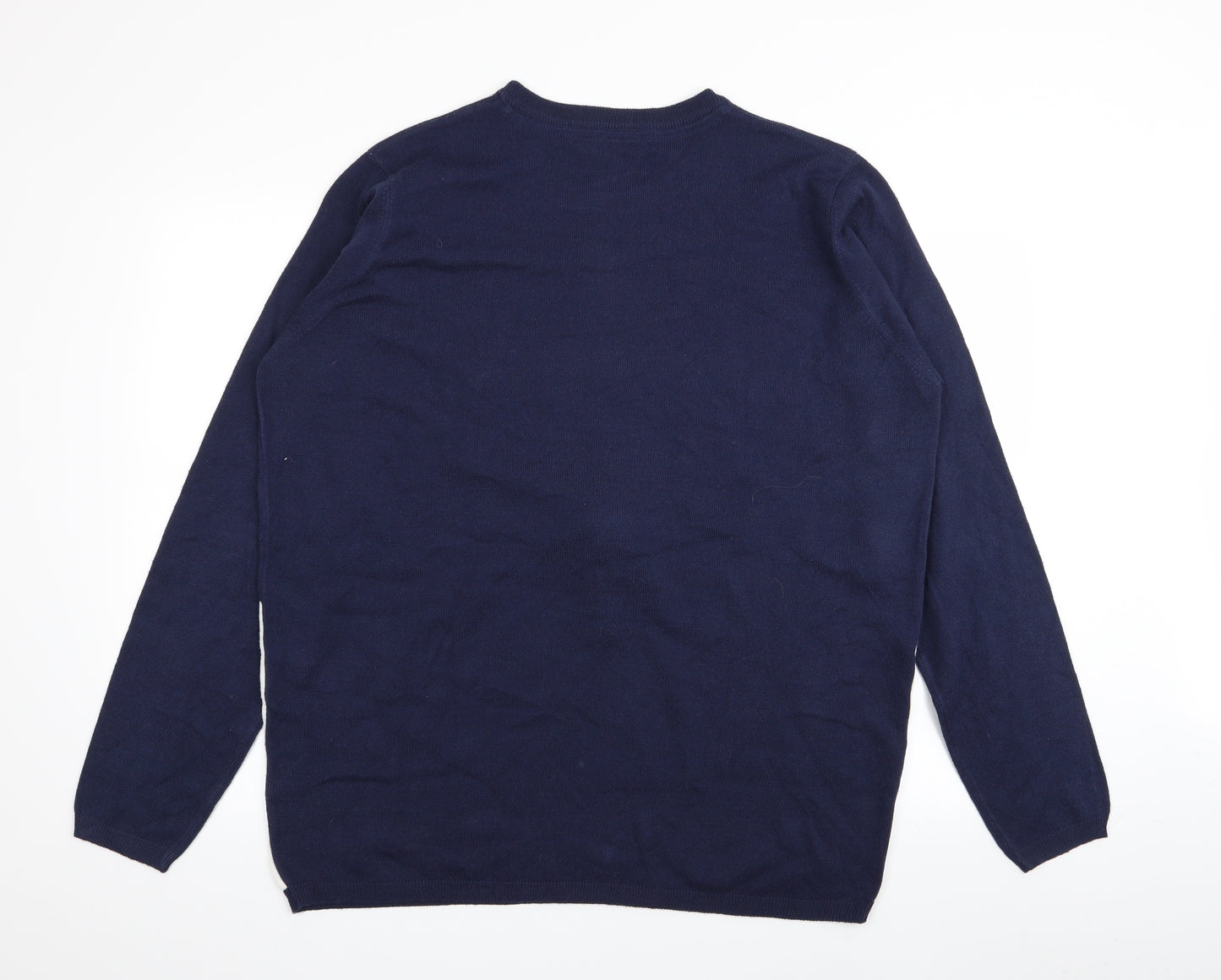 Livergy Mens Blue   Pullover Jumper Size XL  - christmas jumper