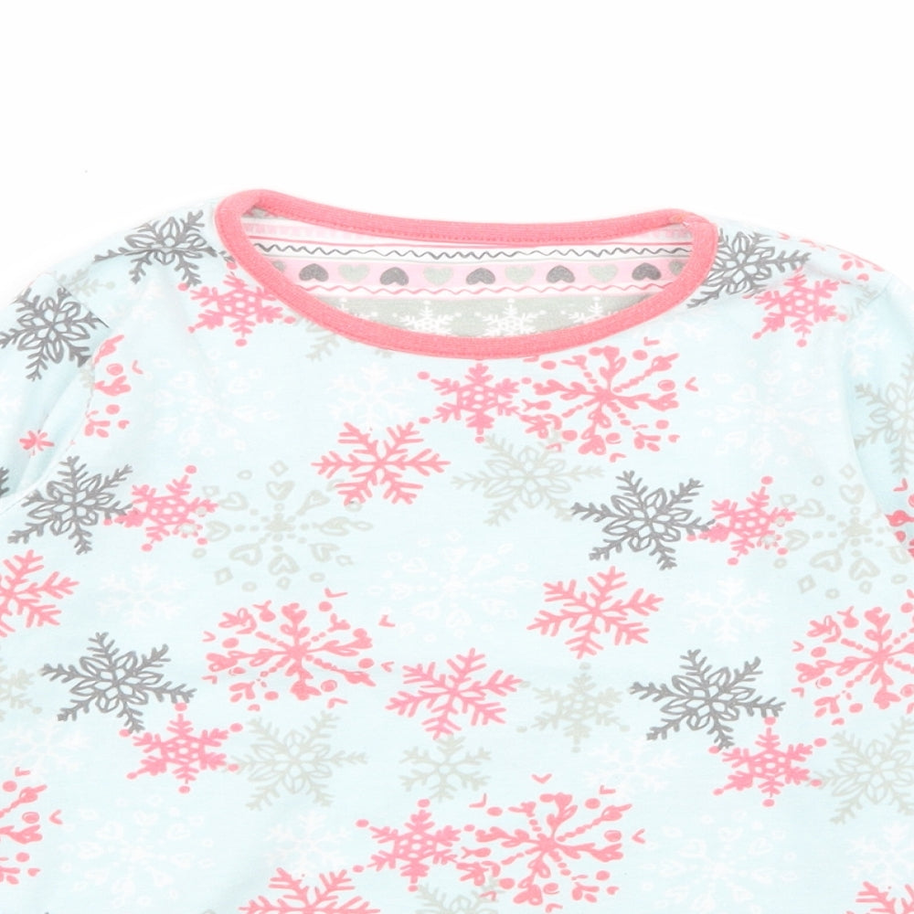 TU Girls Multicoloured Geometric  Top Pyjama Top Size 7-8 Years
