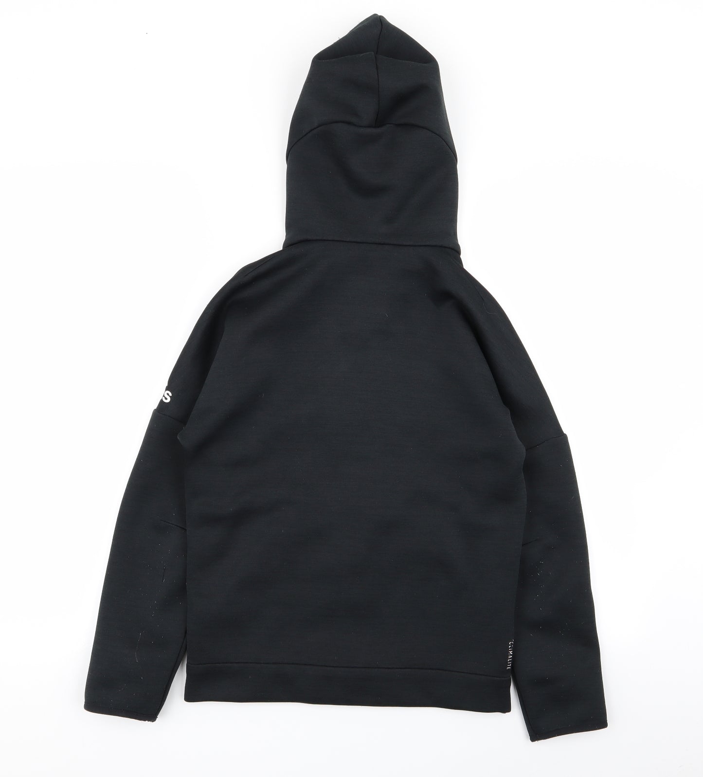 adidas Boys Black   Full Zip Jumper Size 11-12 Years