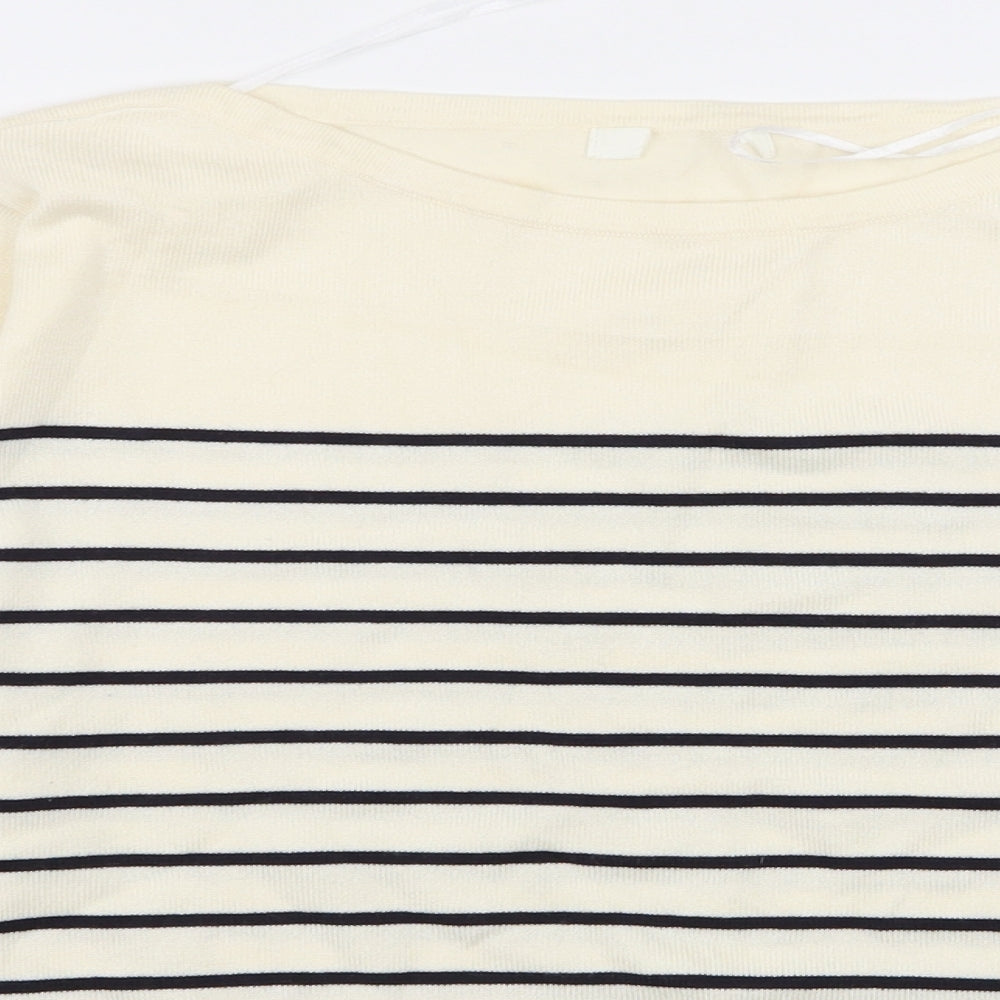 H&M Womens Multicoloured Striped  Pullover Jumper Size M