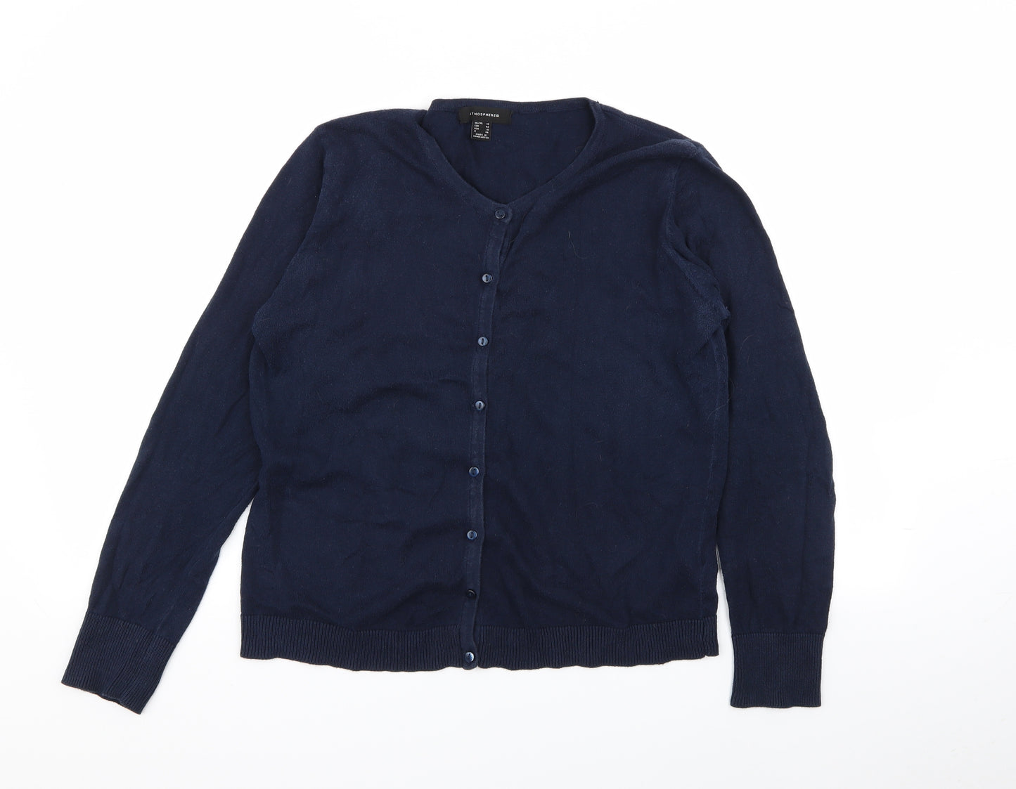 Primark Womens Blue   Cardigan Jumper Size 14