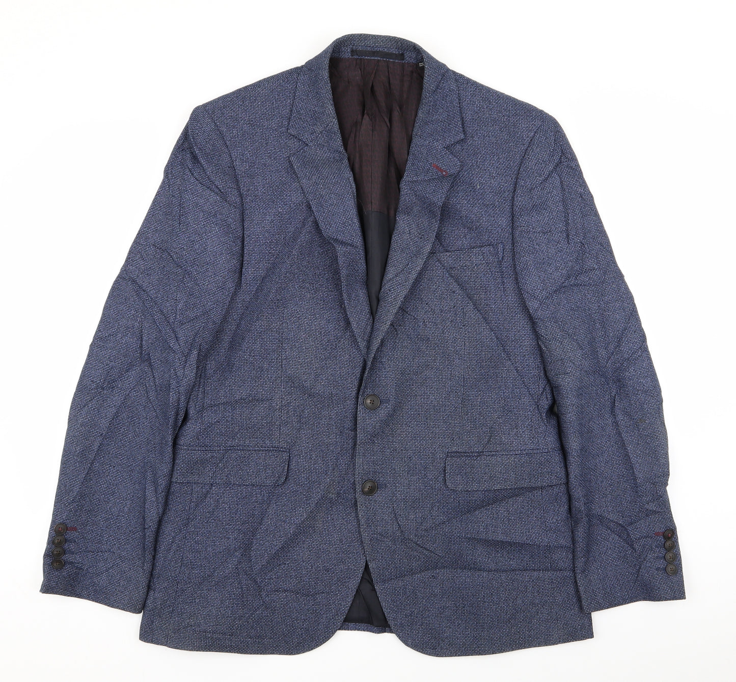 burton menswear Mens Blue   Jacket Blazer Size 42