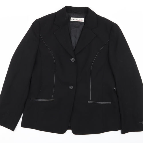 Apriori Womens Black   Jacket Blazer Size 16