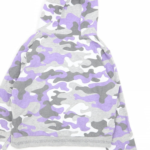 pep and co Girls Multicoloured Camouflage  Pullover Jumper Size 9-10 Years