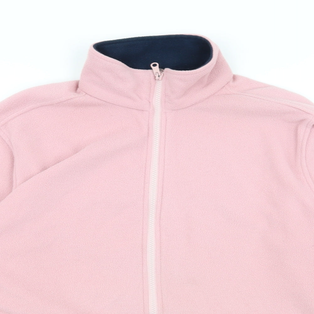 Climate Base Womens Pink   Full Zip Jumper Size 16  - fleece