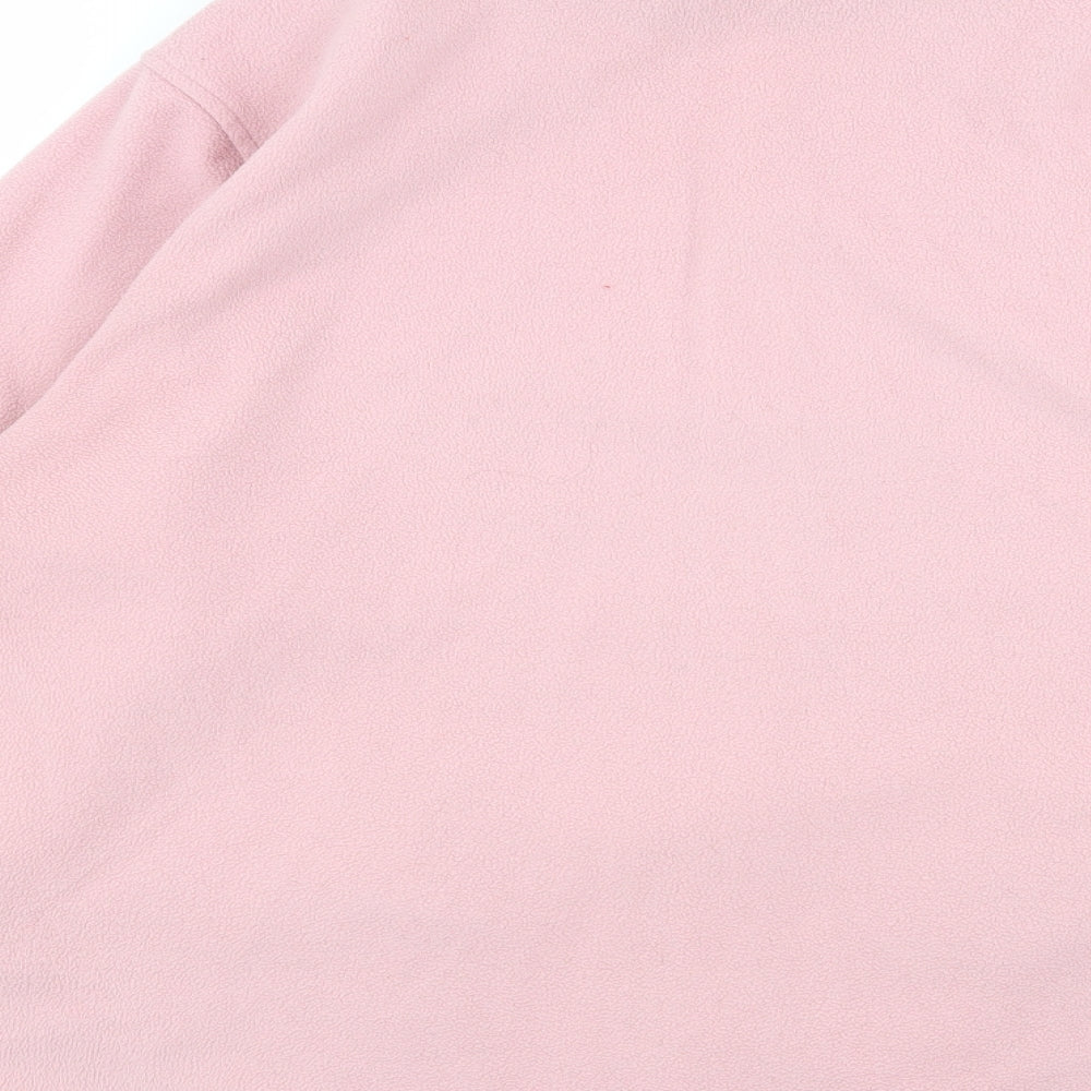 Climate Base Womens Pink   Full Zip Jumper Size 16  - fleece