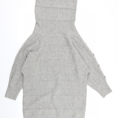 Wallis Womens Grey   Pullover Jumper Size M