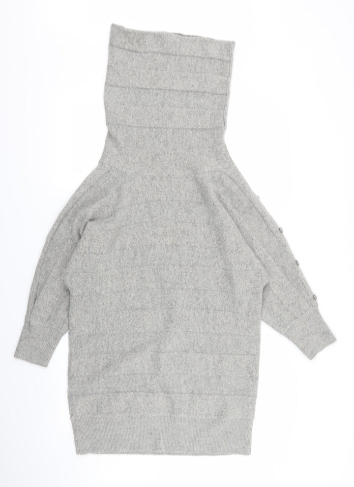 Wallis Womens Grey   Pullover Jumper Size M