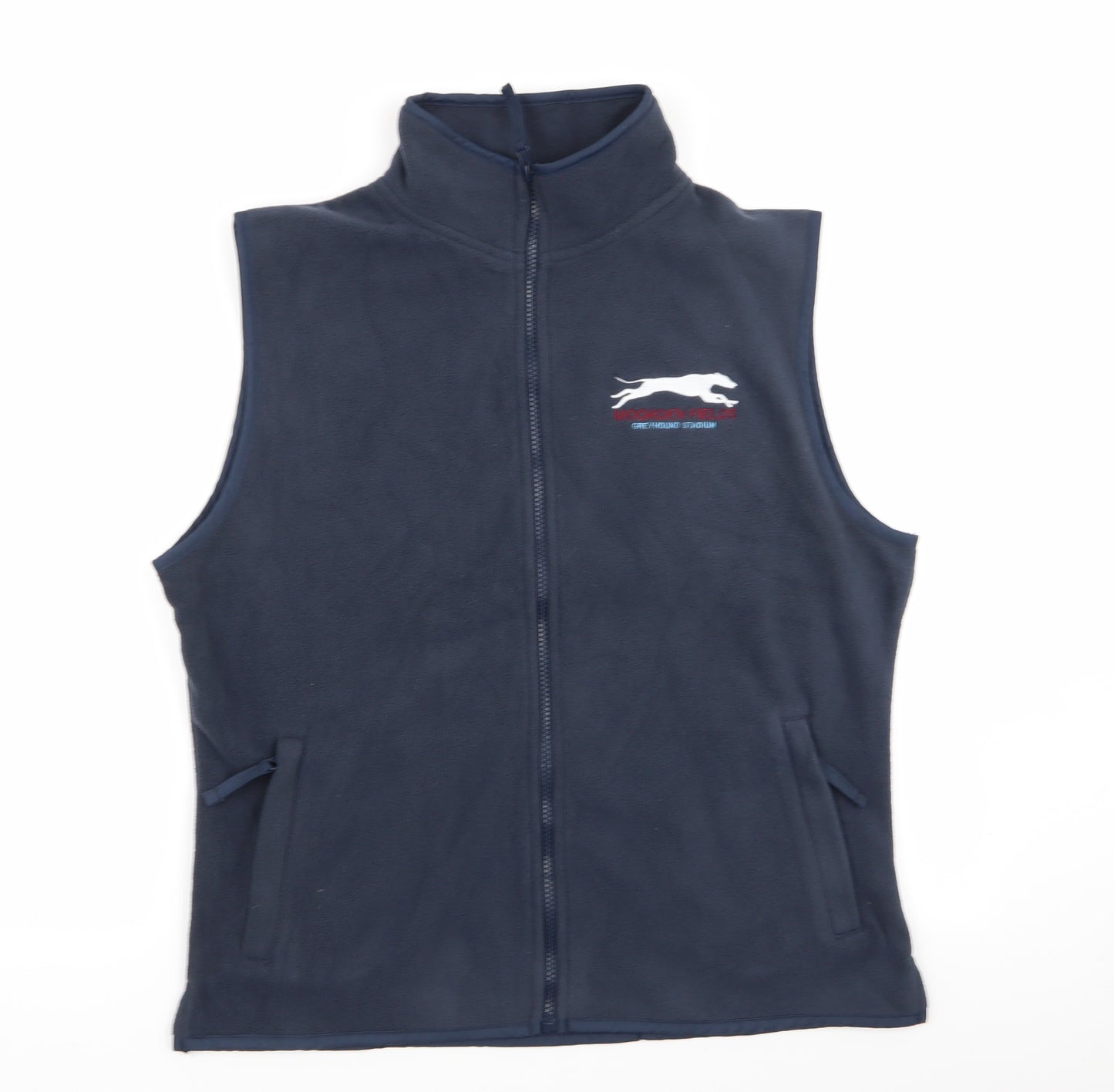 Henbury Womens Blue   Full Zip Jumper Size 14
