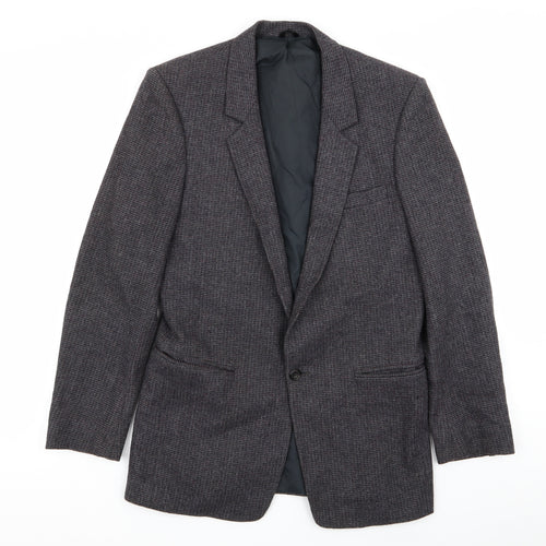 aced Mens Grey   Jacket Blazer Size M
