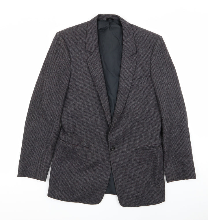 aced Mens Grey   Jacket Blazer Size M