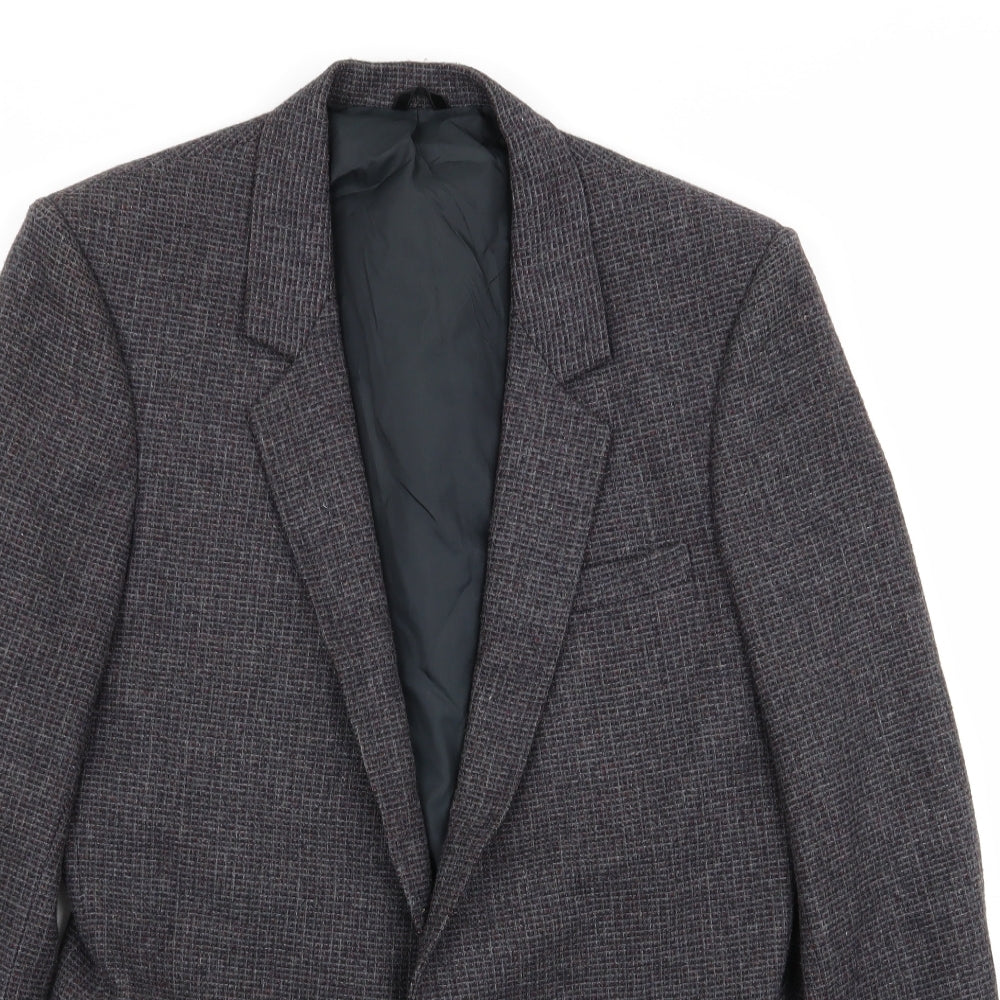 aced Mens Grey   Jacket Blazer Size M