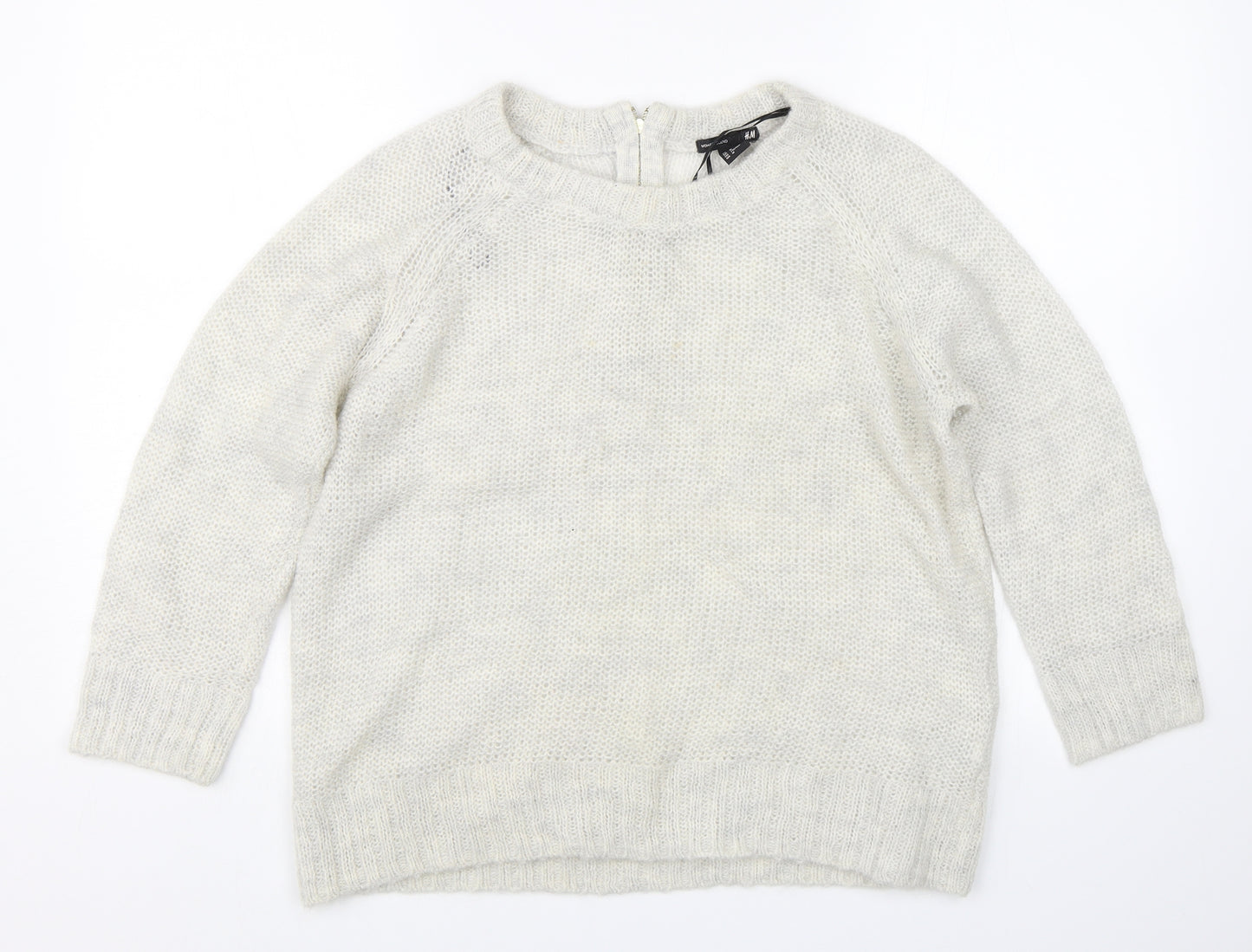 H&M Womens Beige   Pullover Jumper Size M