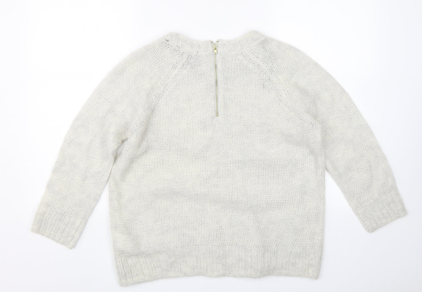 H&M Womens Beige   Pullover Jumper Size M