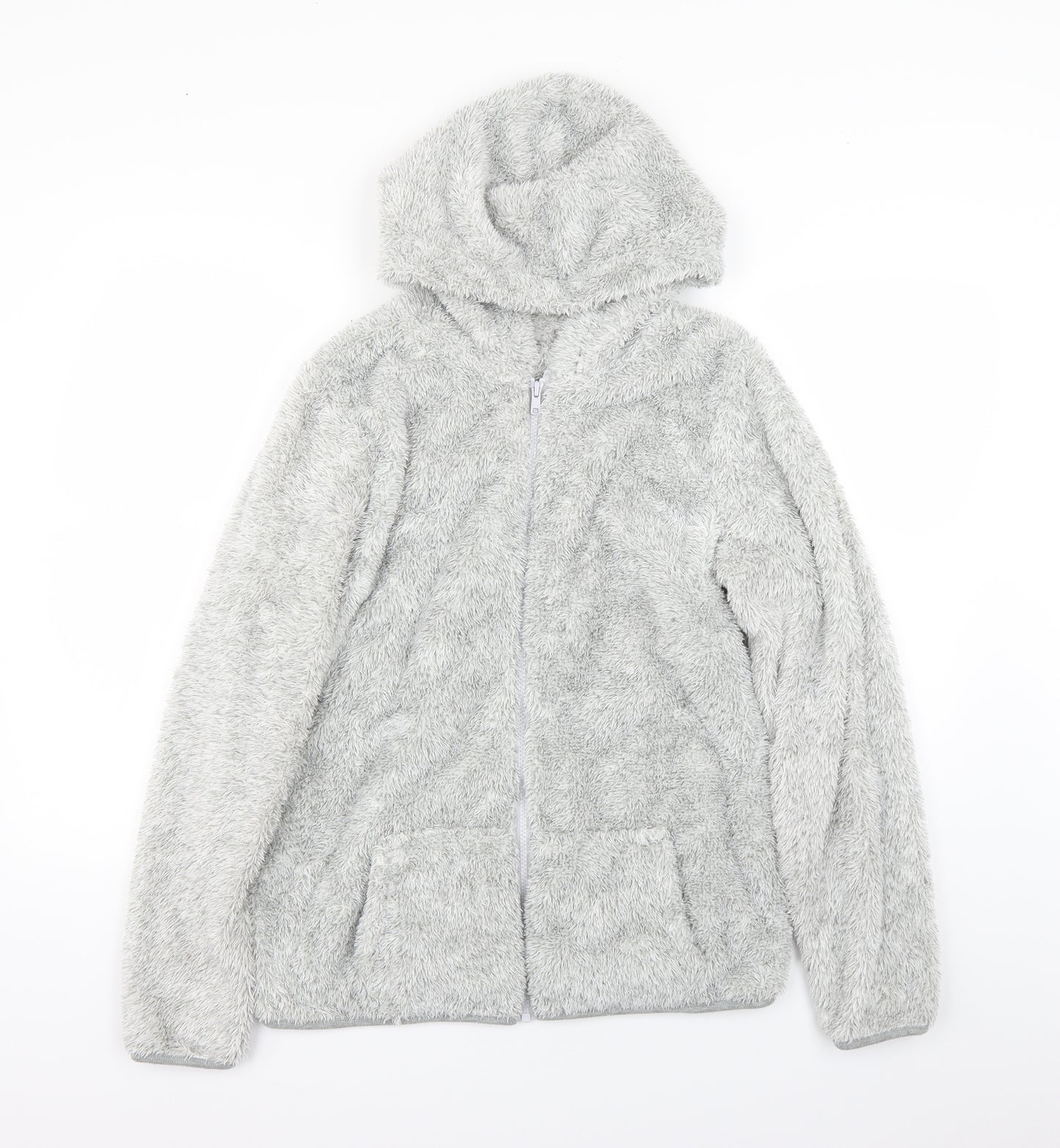 George Womens Grey   Full Zip Hoodie Size 14