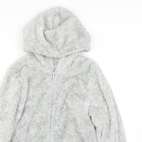 George Womens Grey   Full Zip Hoodie Size 14