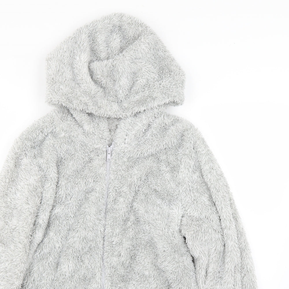 George Womens Grey   Full Zip Hoodie Size 14