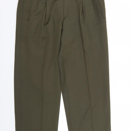 Preworn Womens Green   Trousers  Size 32 in L27.5 in