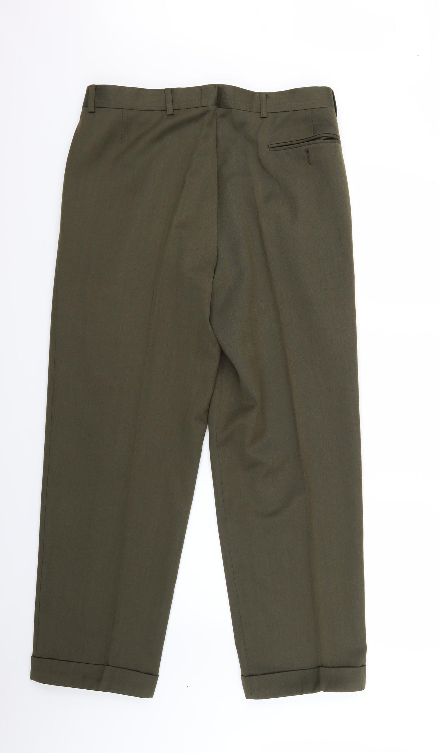 Preworn Womens Green   Trousers  Size 32 in L27.5 in