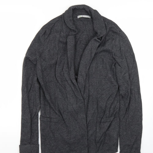 M&S Womens Grey   Cardigan Jumper Size 12