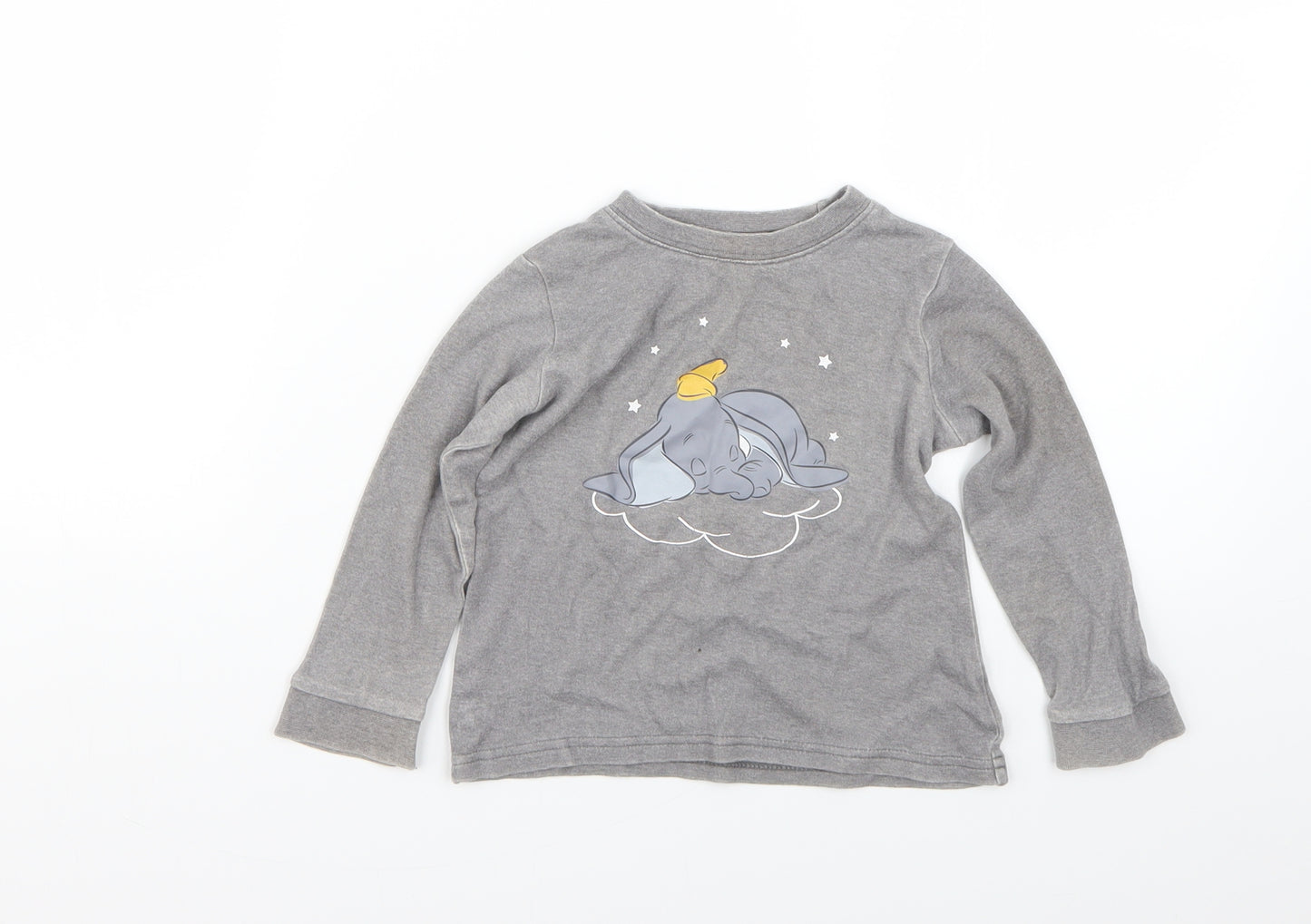 George Baby Grey   Basic T-Shirt Size 18-24 Months  - Dumbo