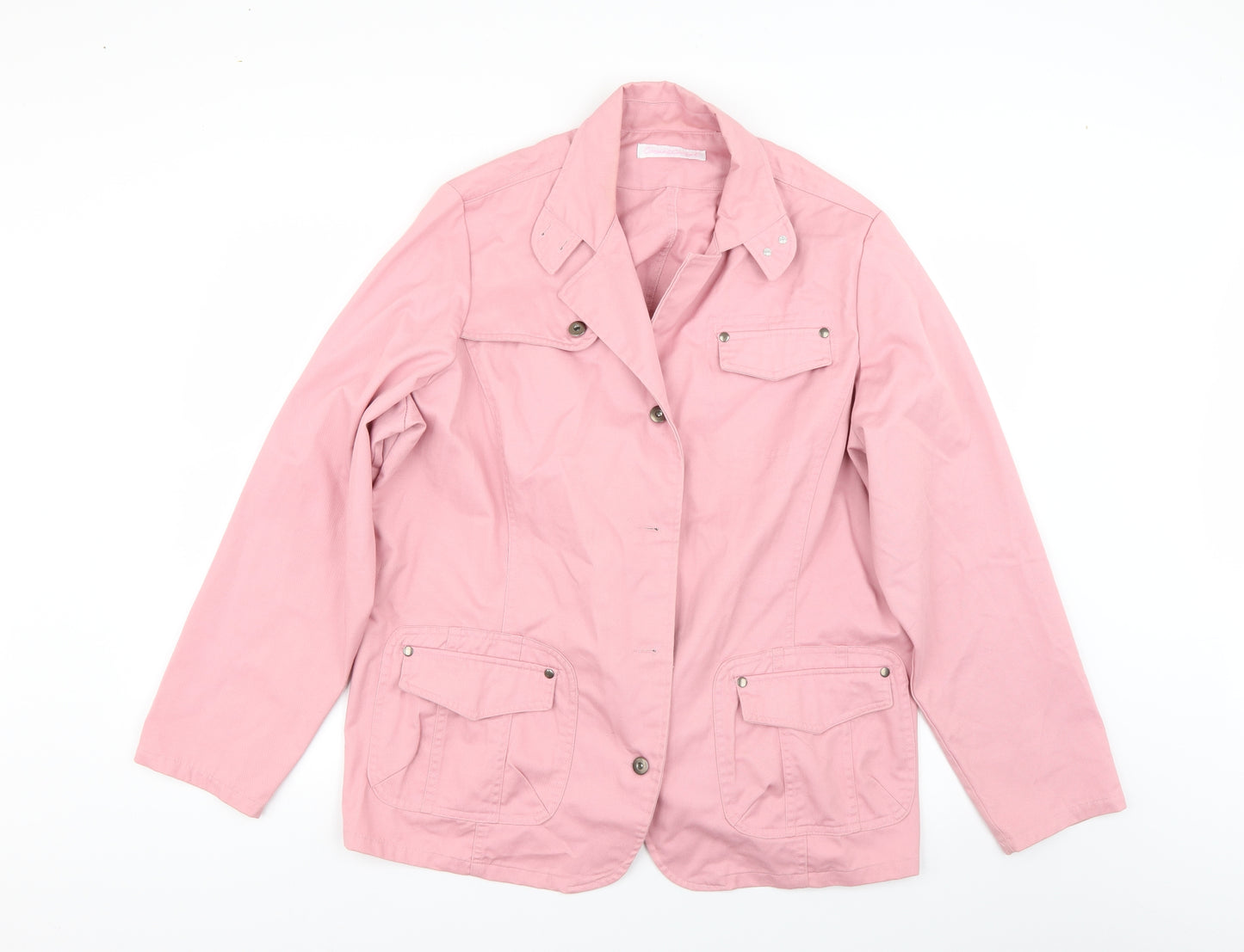 Casual Comfort Womens Pink   Jacket  Size 20