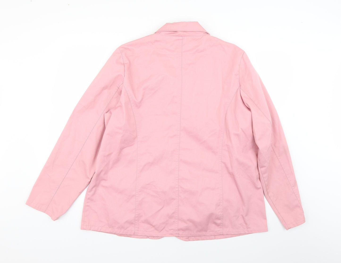 Casual Comfort Womens Pink   Jacket  Size 20