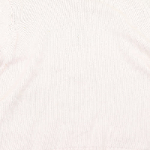 BM Womens Pink  Knit Cardigan Jumper Size L
