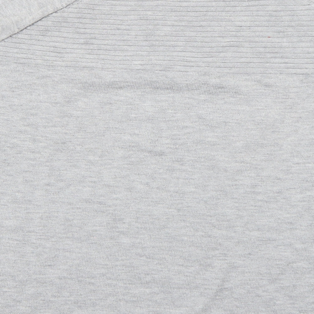 ASOS Womens Grey Striped  Pullover Sweatshirt Size 10
