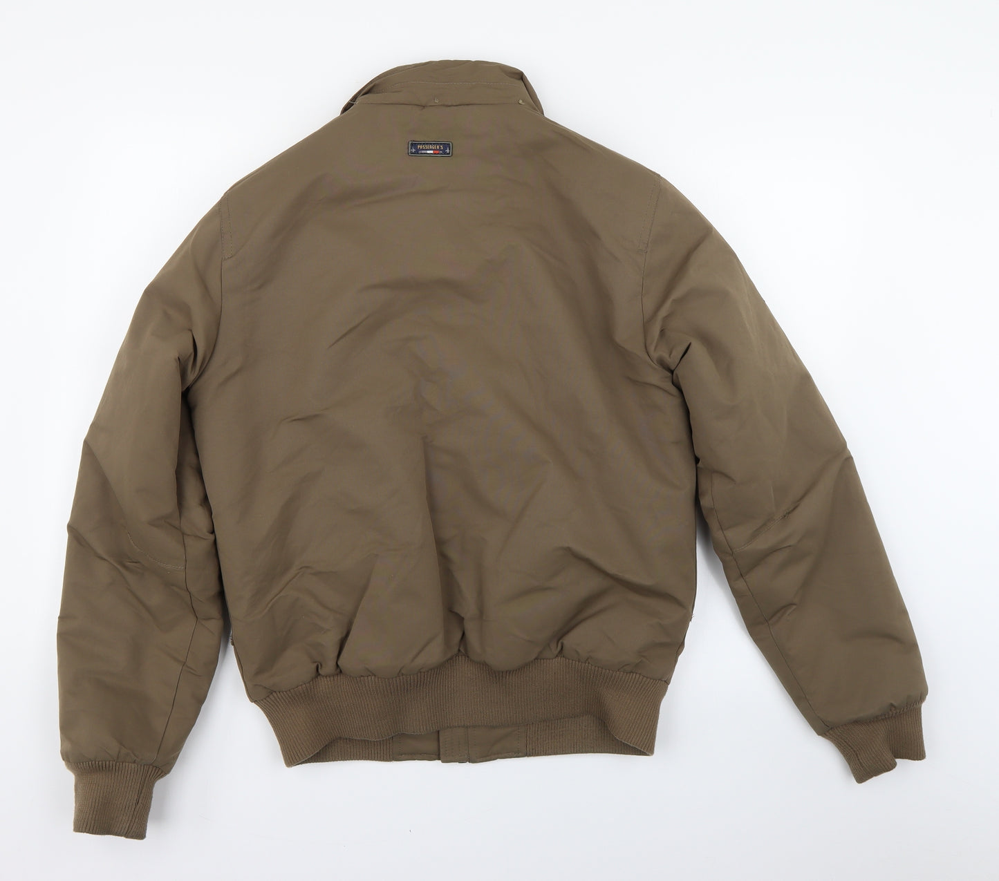 Passengers Mens Green   Bomber Jacket Coat Size S