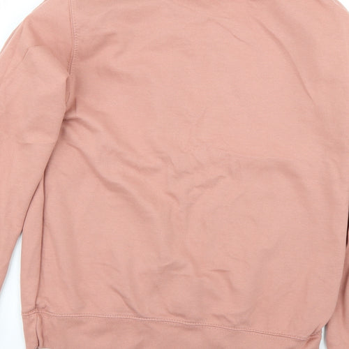 Preworn Womens Pink   Pullover Sweatshirt Size S  - Once upon a time