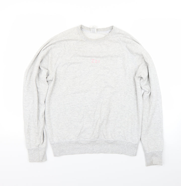 Fruit of the Loom Womens Grey Pullover Sweatshirt Size S