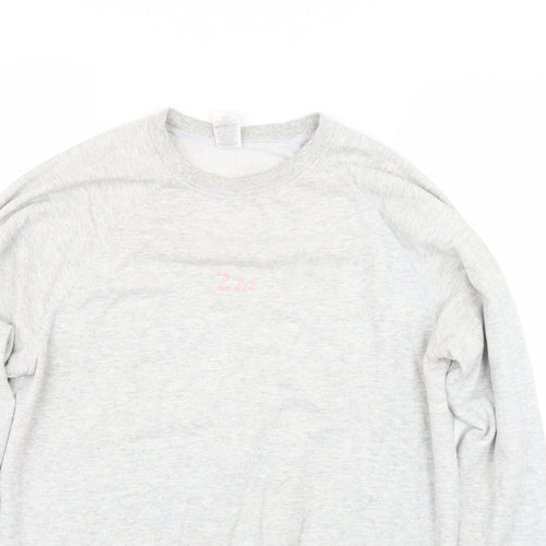 Fruit of the Loom Womens Grey   Pullover Sweatshirt Size S