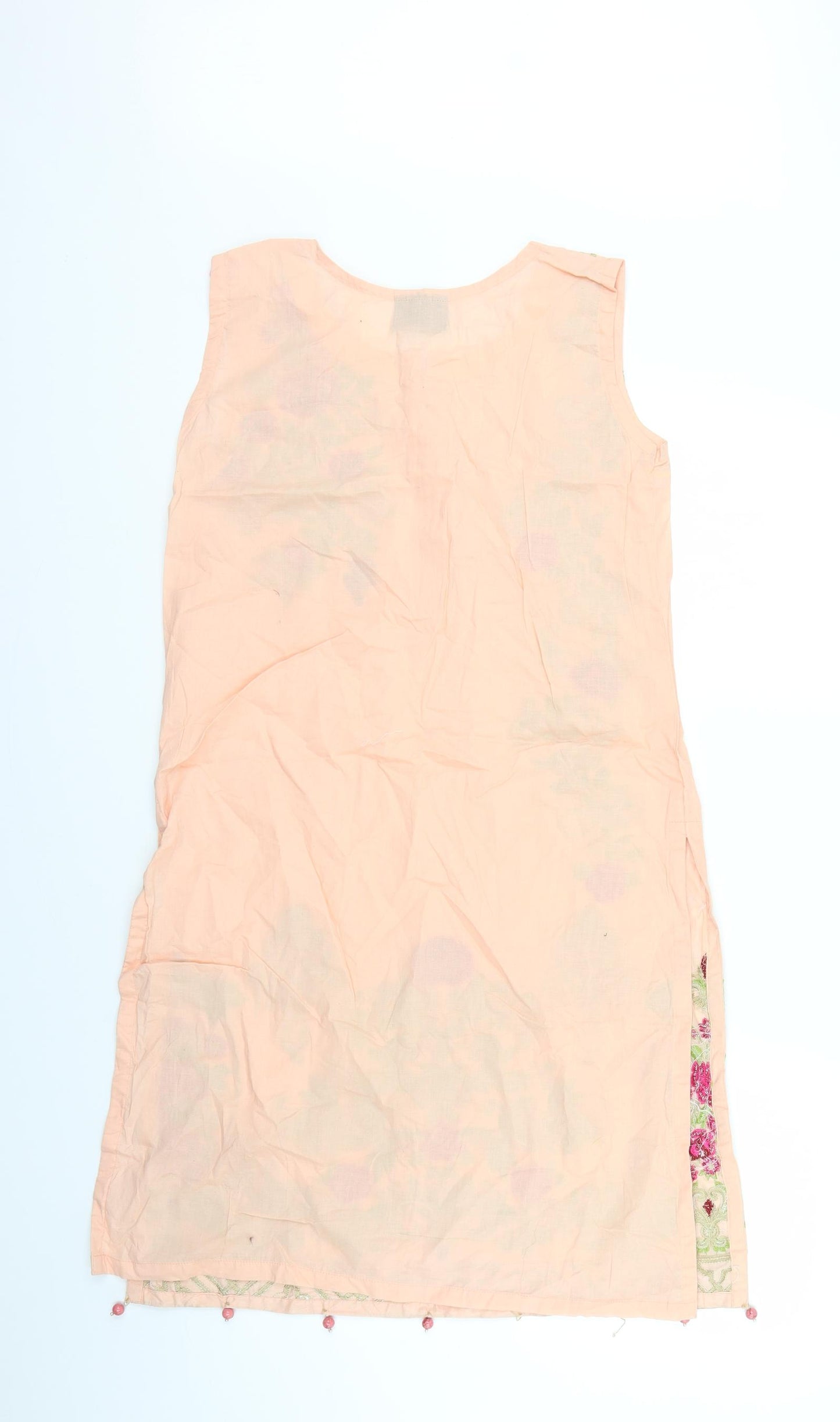 Fashion by Zain Womens Pink Floral  Tank Dress  Size S