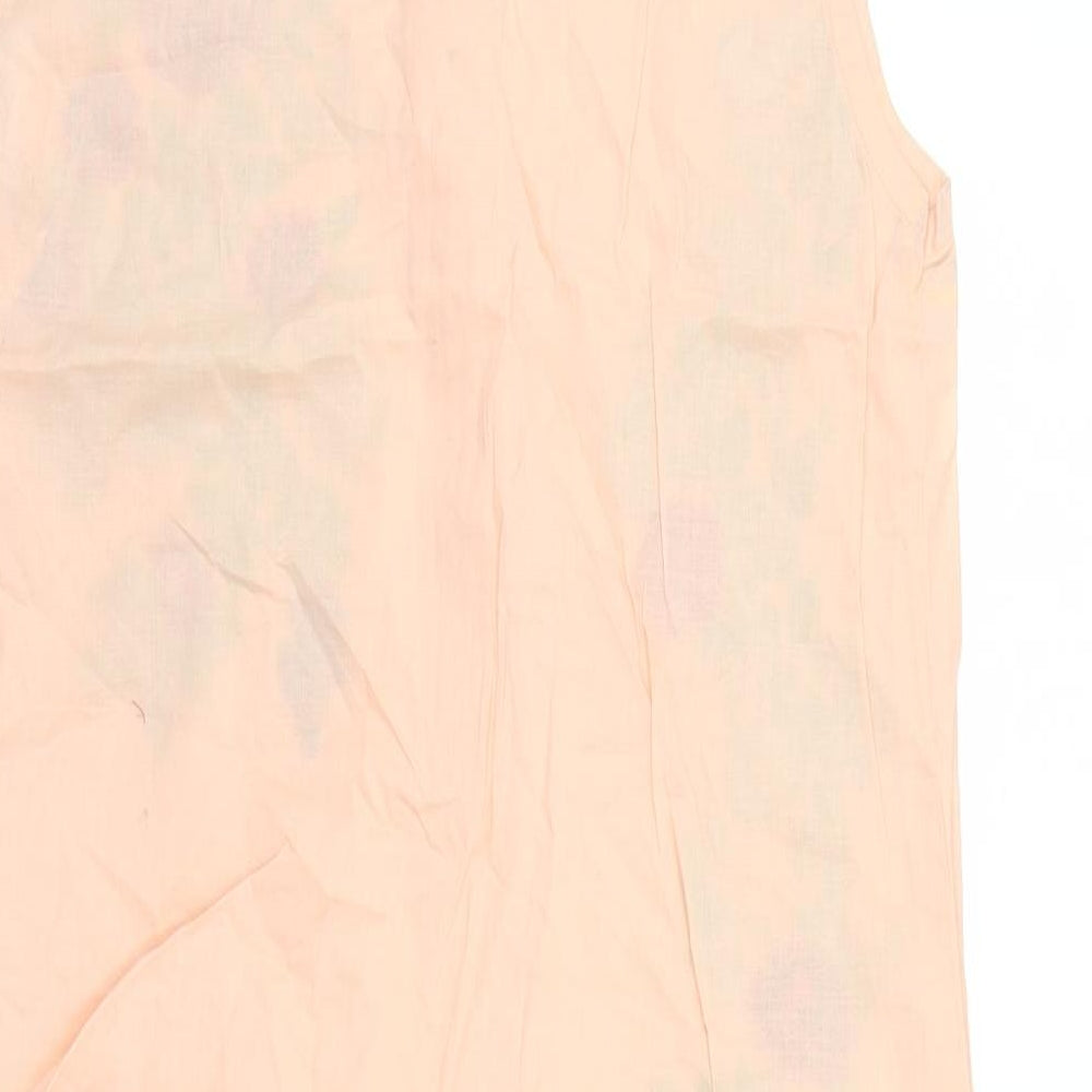Fashion by Zain Womens Pink Floral  Tank Dress  Size S