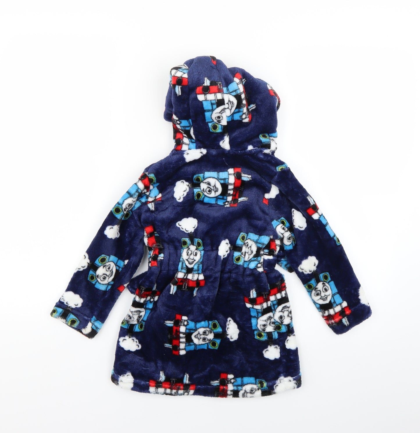 Matalan Boys Blue  Fleece  Gown Size 2-3 Years  - Thomas The Tank Engine