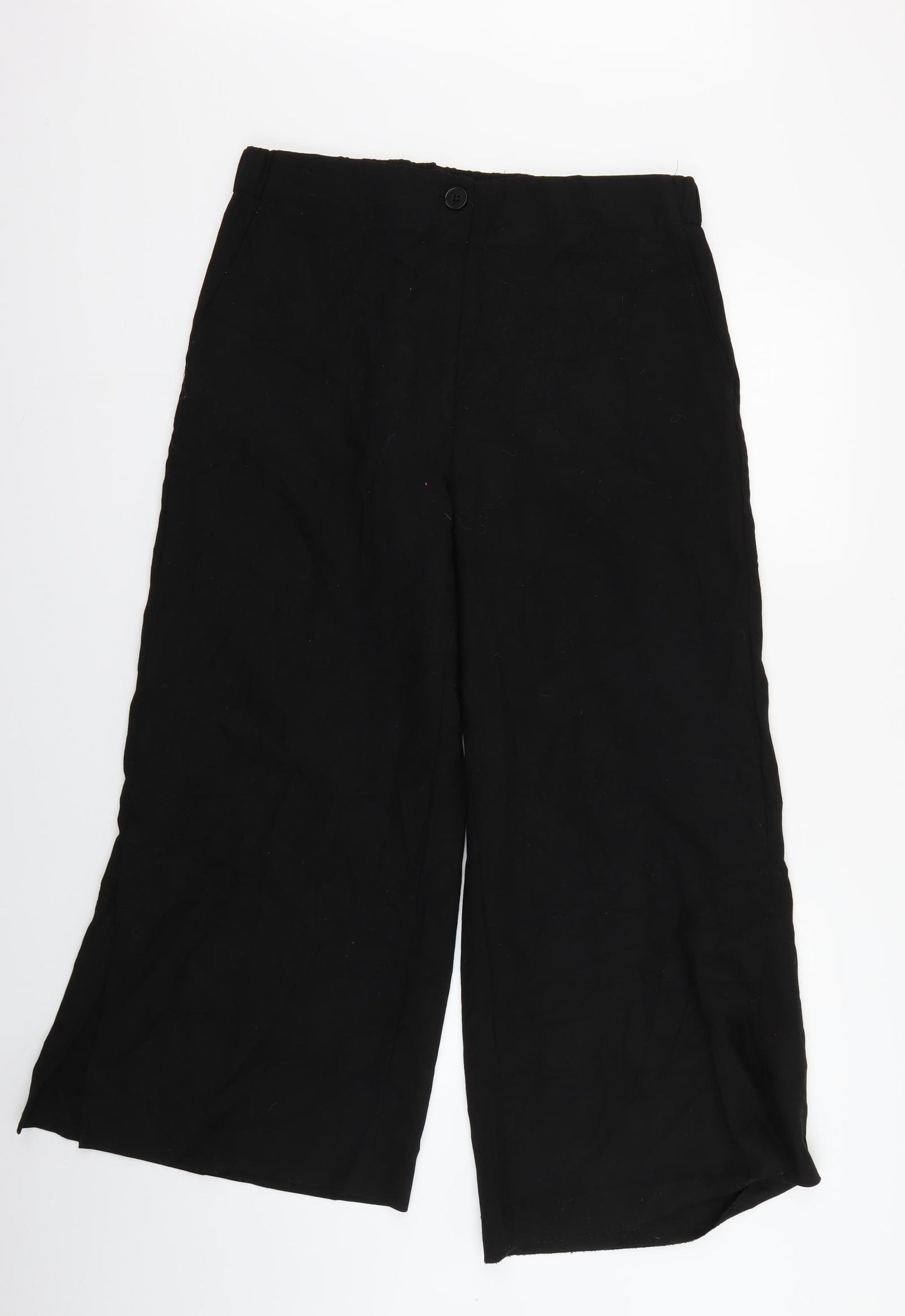Jigsaw Womens Black   Trousers  Size 12 L25 in