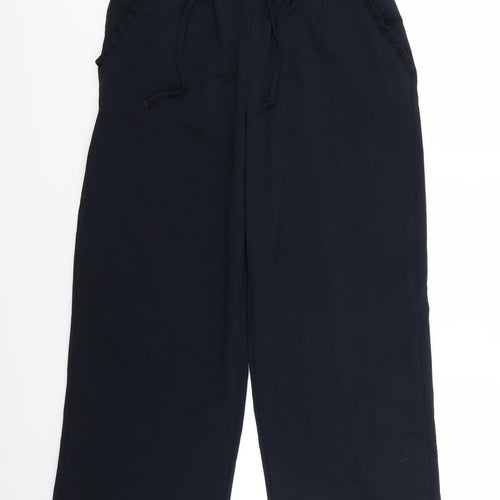 Jacquelin de yong Womens Blue   Trousers  Size M L21 in