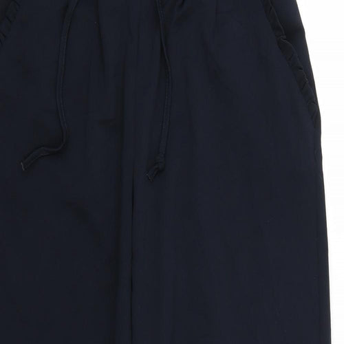 Jacquelin de yong Womens Blue   Trousers  Size M L21 in