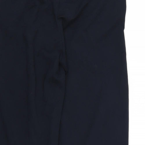 Jacquelin de yong Womens Blue   Trousers  Size M L21 in