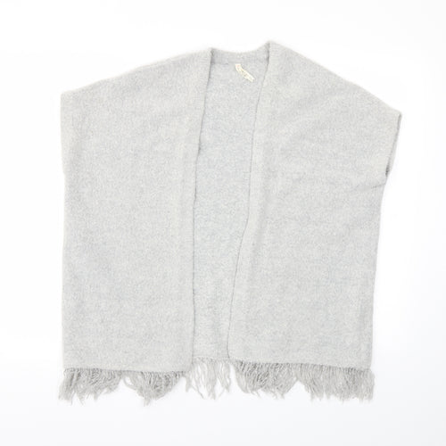 yd Girls Grey   Cardigan Jumper Size 9-10 Years